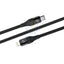 Porodo Braided USB-C to Lightning PD (9V 2.2m) - Black Accessories > Cables & Converters > Cables