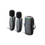 Porodo Dual Lavalier Microphone & Charging Case - Black Accessories > Audio > Microphone