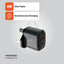 Porodo Dual Output Quick Charger - 20W / USB-A / USB-C / Black Accessories > Power Adapters