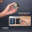 Porodo Dual Output Transparent Quick Charger - USB-C / USB-A / Black Accessories > Power Adapters