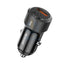 Porodo Dual Port Car Charger - 50W / Black Accessories > Mobiles & Tablets > Mobiles > Car Chargers