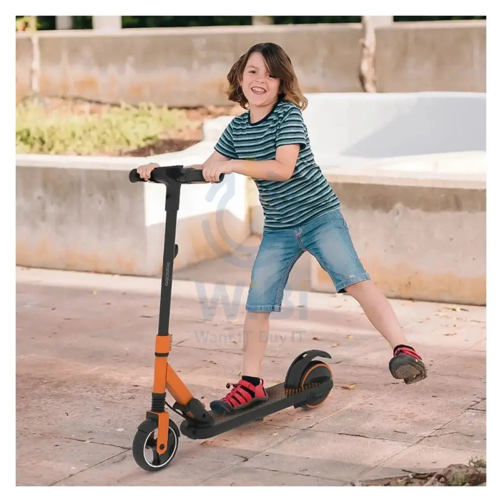 Porodo Electric Scooter - 14Km/h / Black/Orange Accessories > Smart Devices > Electric Scooter