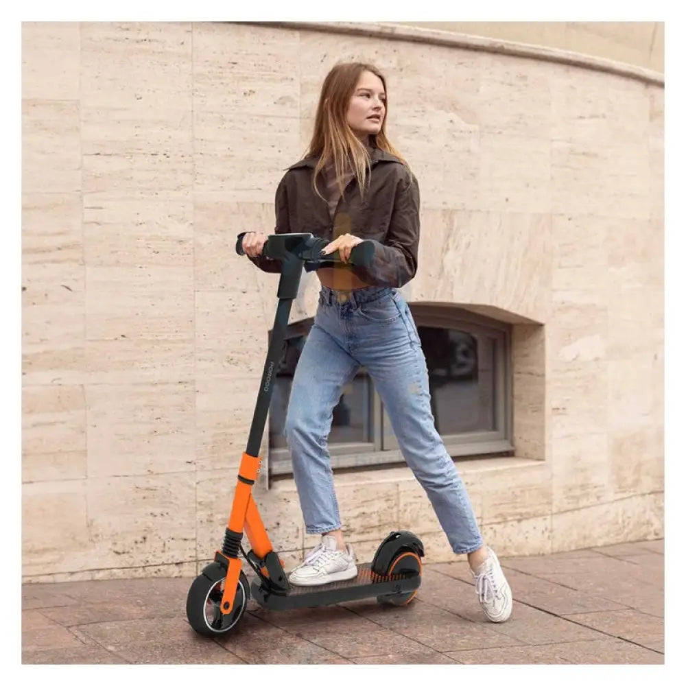 Porodo Electric Scooter - 14Km/h / Black/Orange Accessories > Smart Devices > Electric Scooter