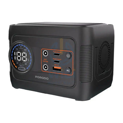 Porodo Forcebase Portable Power Station - 150W / Gray/Black Accessories > Power Station