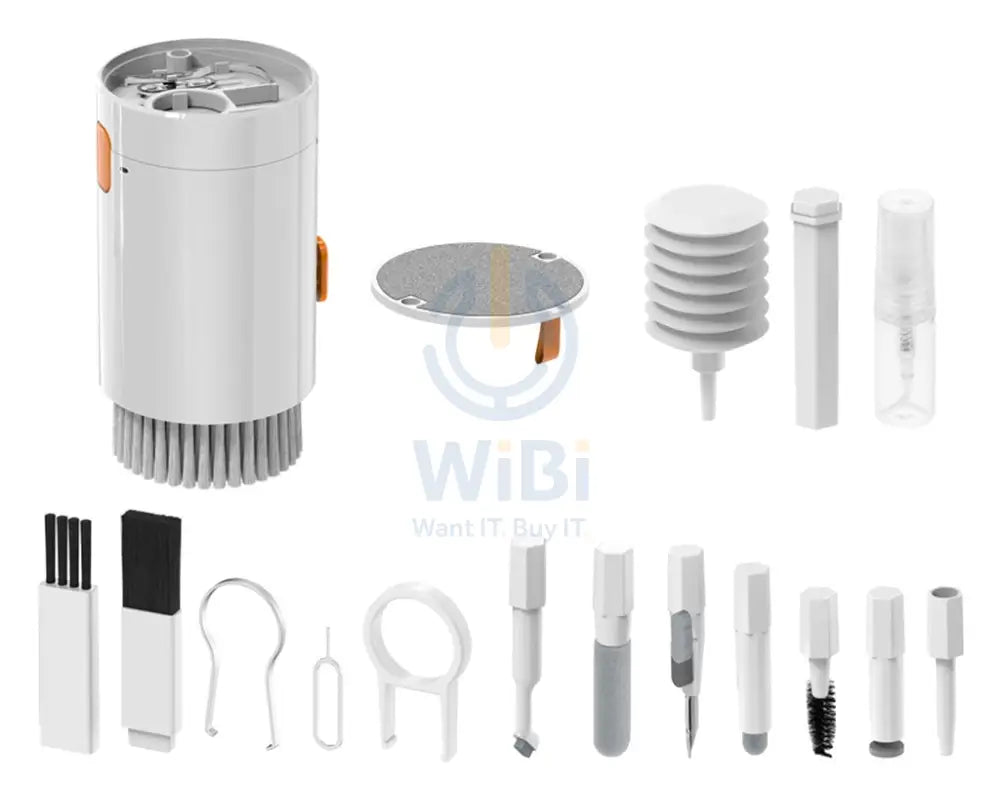 Porodo Gaming 20in1 Multi-Purpose Cleaning Kit - Earbuds / Keyboard / Screen / White Accessories > Other Peripherals