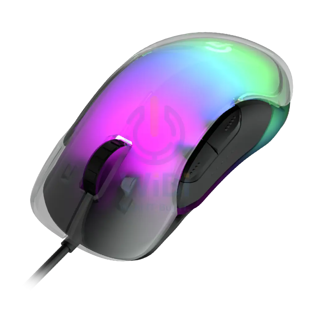 Porodo Gaming 8D Crystal Gaming Mouse - Clear – WIBI (Want IT. Buy IT.)