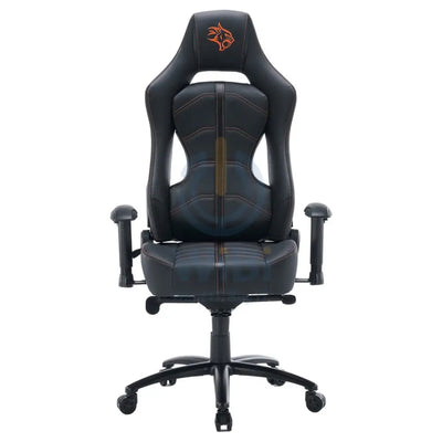 Porodo Gaming Predator Pro Chair Molded Backrest & Seat with 2D Armrest - Black / Orange Accessories > Chairs > Gaming