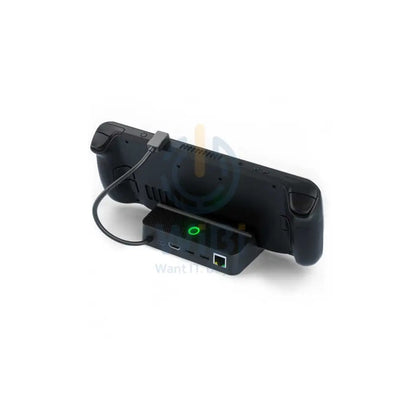 Porodo Gaming Steam Deck Multi-Port HUB High-Speed Wlan - Black Accessories > Other Accessories > Gaming Zone