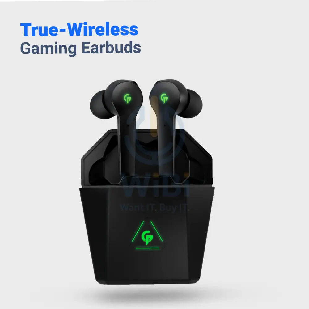 Porodo Gaming True-Wireless Gaming Earbuds - Black Accessories > Mobiles & Tablets