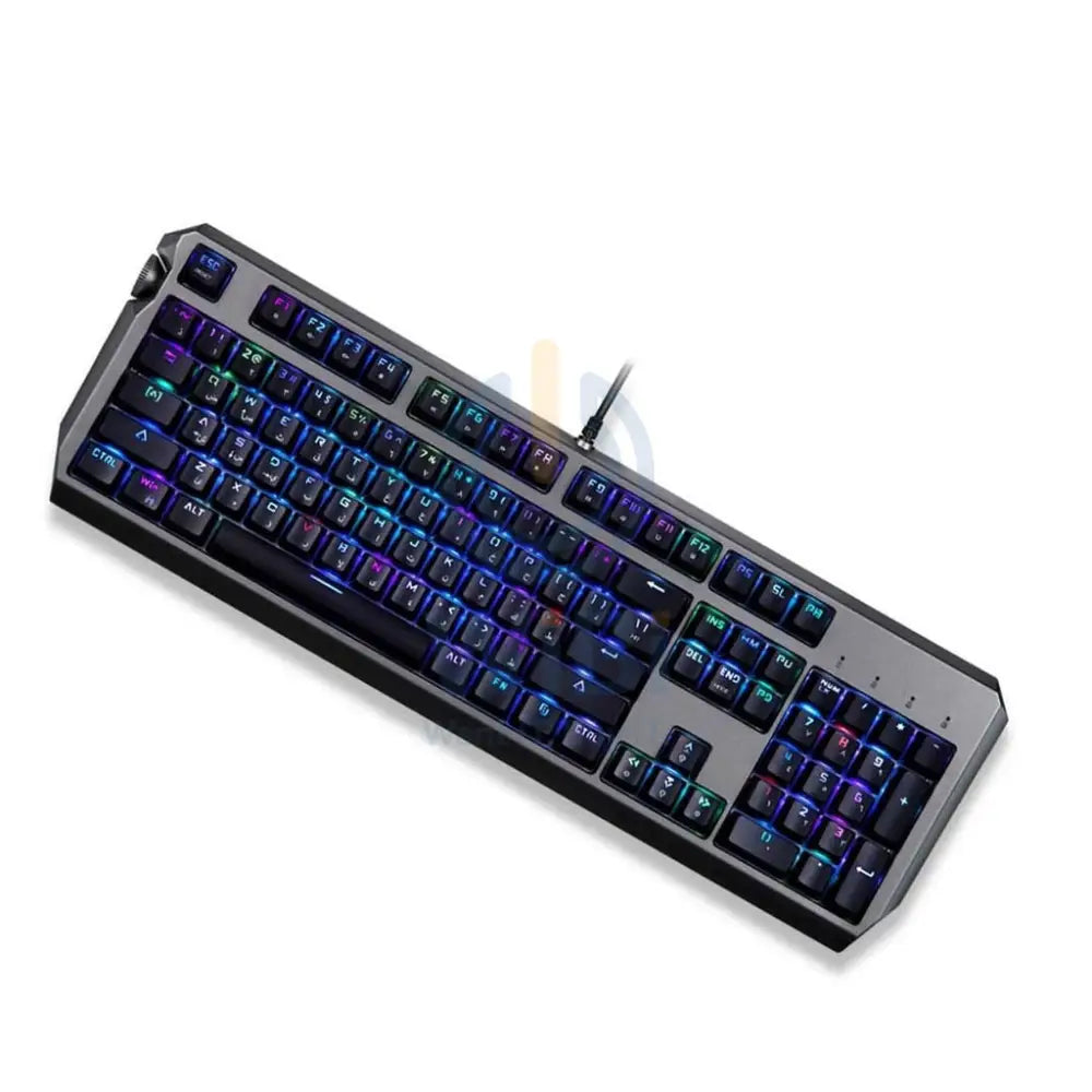 Porodo Gaming Wired Full Keyboard with Gateron Switch - Blue Switch Accessories > Keyboard & Mouse > Gaming Zone