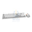 Porodo Gaming Wireless Keyboard Mouse Set - 2.4 GHz / 104 Keys / 1600 DPI / Arabic/English - White / A Accessories >
