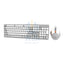 Porodo Gaming Wireless Keyboard Mouse Set - 2.4 GHz / 104 Keys / 1600 DPI / Arabic/English - White / A Accessories >