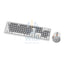 Porodo Gaming Wireless Keyboard Mouse Set - 2.4 GHz / 104 Keys / 1600 DPI / Arabic/English - White / B Accessories >