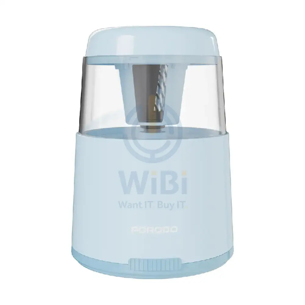 Porodo Kids Electric Sharpener & Vacuum Stationary Set - Type-C / Blue Accessories > Smart Devices