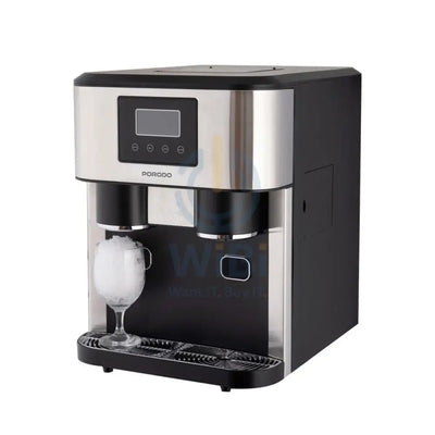 Porodo Lifestyle 3in1 Ice Maker with Crusher and Cold Water Dispenser - Black Accessories > Smart Devices