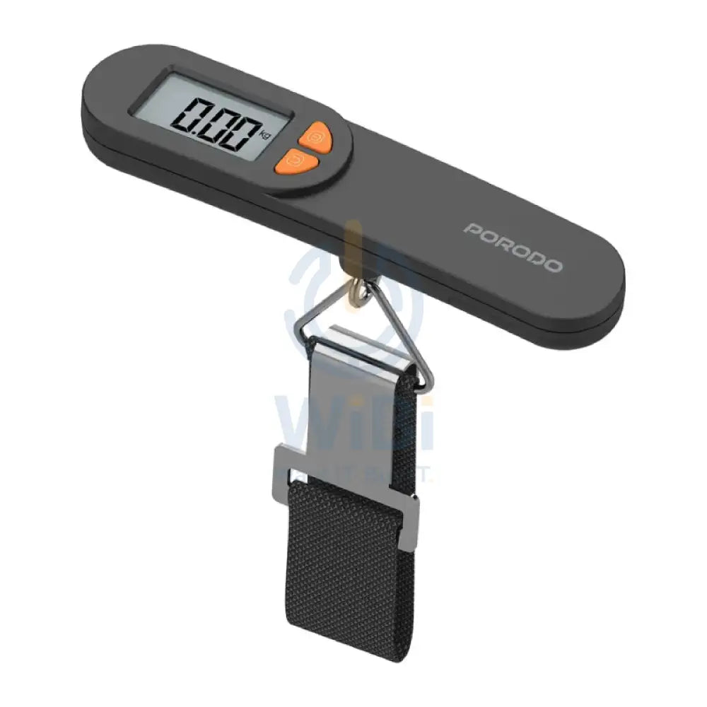Porodo Lifestyle Accuscale High-Precision Luggage Scale - Black Accessories > Smart Devices