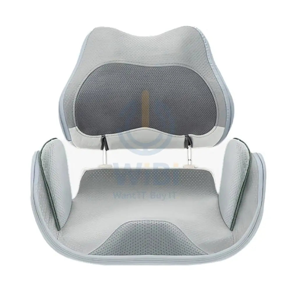 Porodo Lifestyle Lumbar Support Cushion Massager - Gray Outdoor & Travel > Pillows