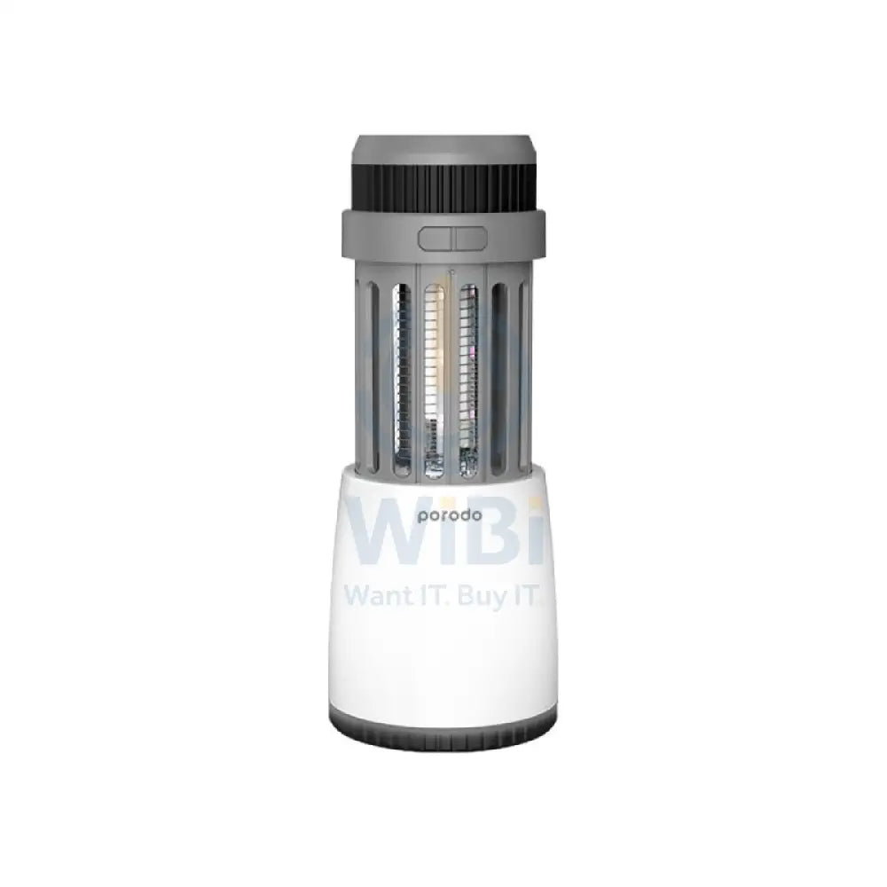 Porodo LifeStyle Outdoor 5W Lamp with Mosquito Zapper - Black/Grey Accessories > Smart Devices