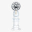 Porodo Lifestyle Portable Handheld Turbo Fan With Cold Compress - White Accessories > Smart Devices