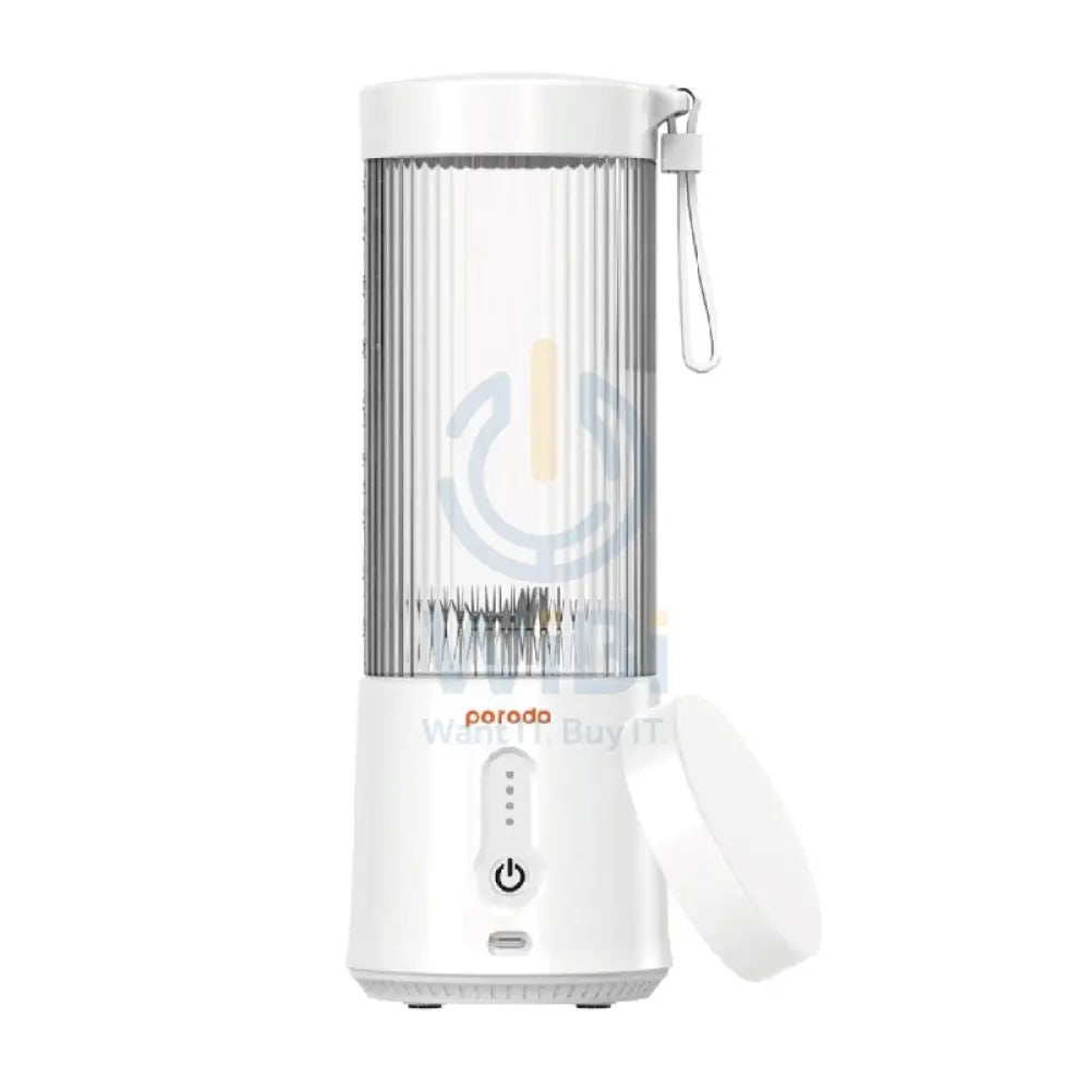 Porodo Lifestyle Powerful Portable Go-Blender - White Accessories > Outdoor & Travel