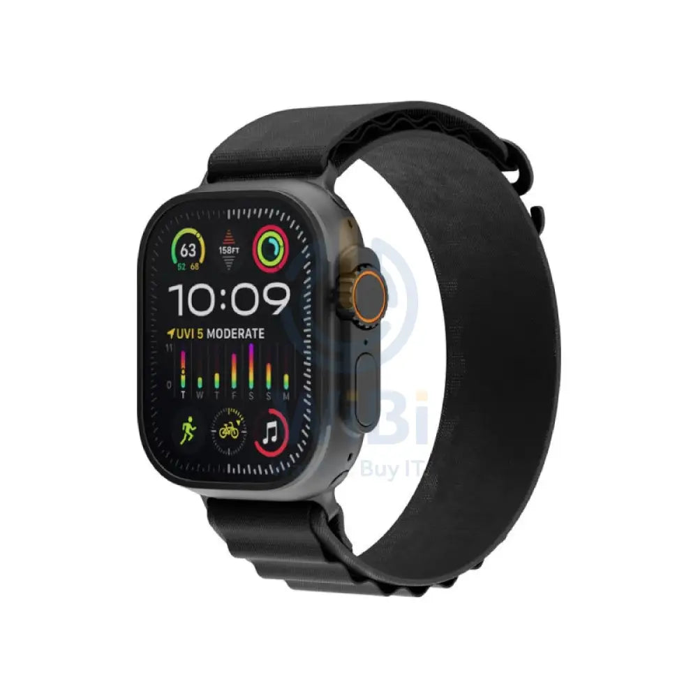 Porodo Lumina Ultra Watch - 2.2’’ AMOLED / Bluetooth / Black Smart Watches