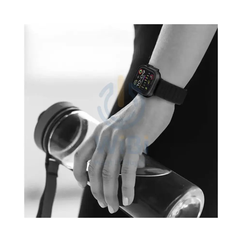 Porodo Lumina Ultra Watch - 2.2’’ AMOLED / Bluetooth / Black Smart Watches