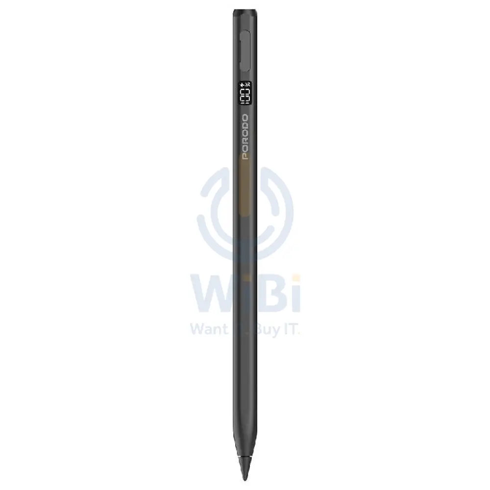 Porodo Magnetic Active Stylus Pen - 100mAh / Black Accessories > Mobiles & Tablets > Tablets > Stylus & Pencil