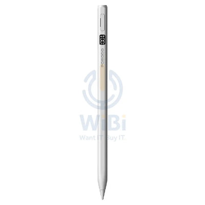Porodo Magnetic Active Stylus Pen - 100mAh / White Accessories > Mobiles & Tablets > Tablets > Stylus & Pencil