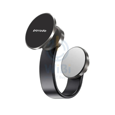 Porodo MagSafe N52 Magnetic Head and Suction Base Car Mount - Black Accessories > Mobiles & Tablets > Mobiles > Car