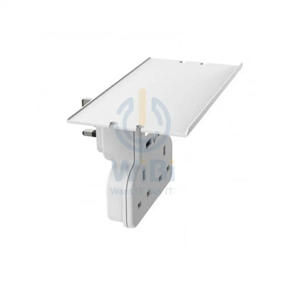 Porodo Multi-Function Socket & Night Light with Tablet & Phone Tray - 3 Socket / White