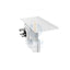 Porodo Multi-Function Socket & Night Light with Tablet & Phone Tray - 3 Socket / White