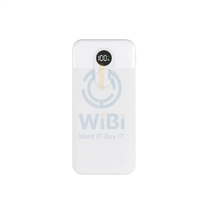 Porodo PowerBank Integrated Cable - 20000mAh / White Accessories > Power Bank