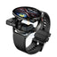 Porodo Pulse Smartwatch With Earbuds - 300mAh / Black Smart Watches