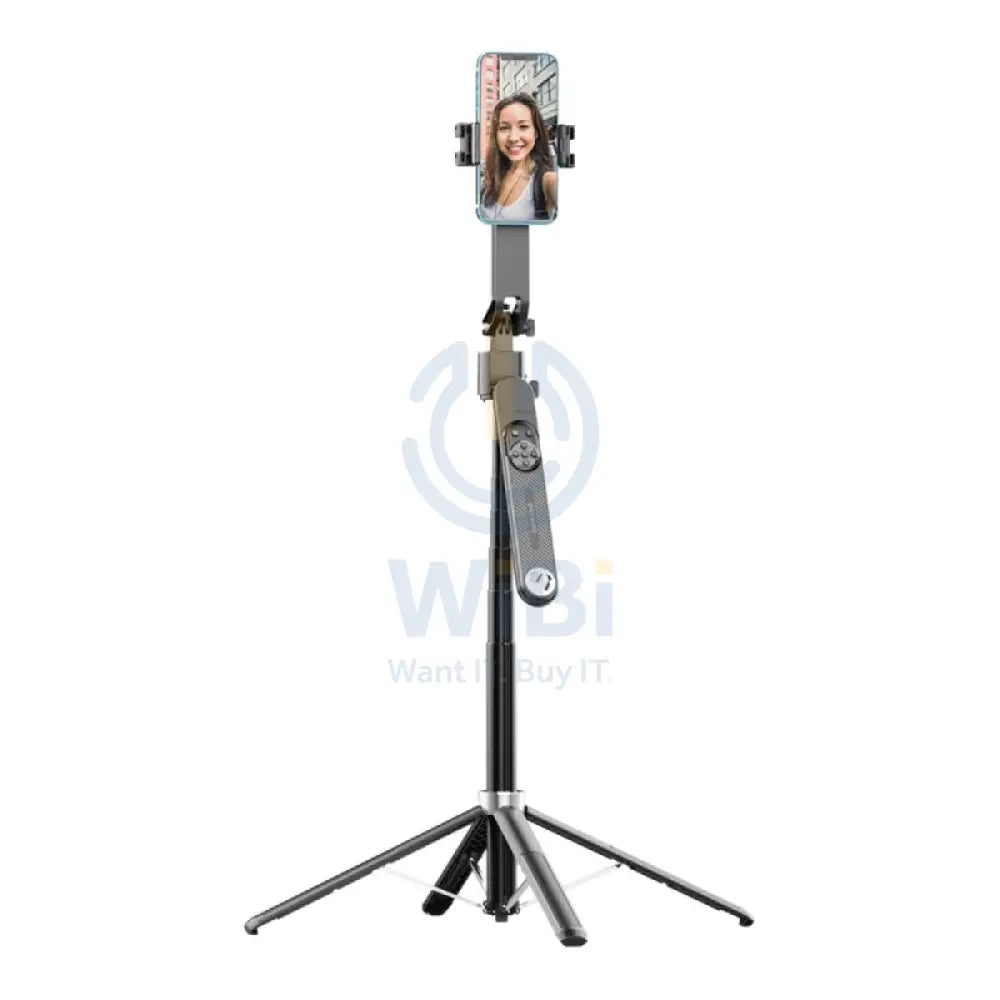Porodo Selfie Stick Pro X with 360º AI Tracking - 300mAh / Black Accessories > Mobiles & Tablets > Mobiles > Grips