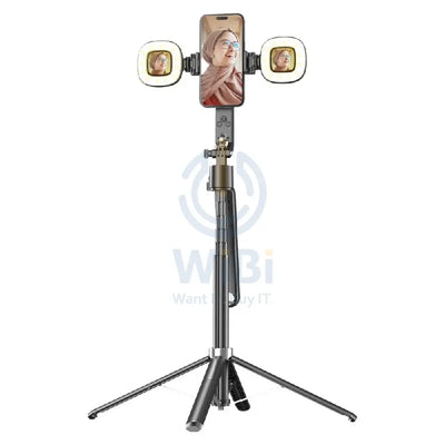 Porodo Selfie Stick Pro X with 360º AI Tracking - 300mAh / Black Accessories > Mobiles & Tablets > Mobiles > Grips