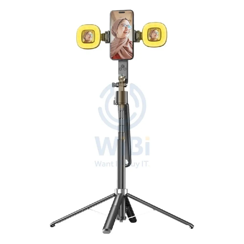 Porodo Selfie Stick Pro X with 360º AI Tracking - 300mAh / Black Accessories > Mobiles & Tablets > Mobiles > Grips