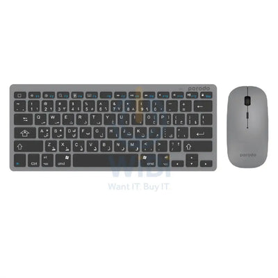 Porodo Slim Bluetooth Keyboard & Mouse Accessories > Keyboard & Mouse
