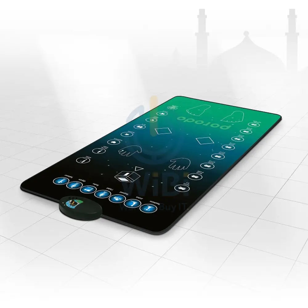 Porodo Smart Interactive Prayer Mat - Blue Accessories > Smart Devices > Offer Zone