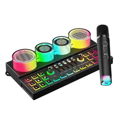 Porodo Soundtec Audiolink Multi-Platform Audio Mixer and Speaker - Black Accessories > Audio > Speakers
