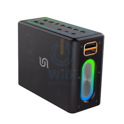 Porodo Soundtec QUANTUM 2.2 Channel Portable Speaker - Wireless / Black Accessories > Audio > Speakers