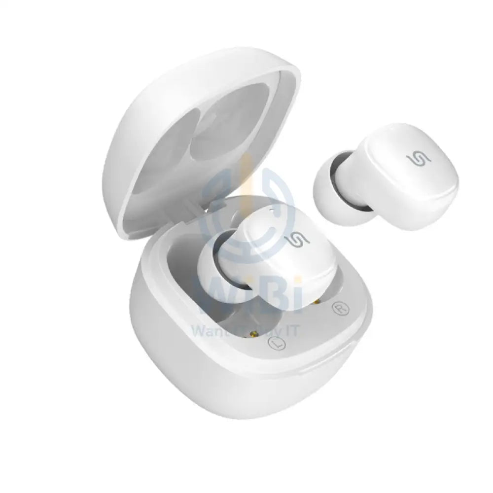 Porodo Soundtec Super Mini Earbuds - Wireless / White Accessories > Audio > Headphones