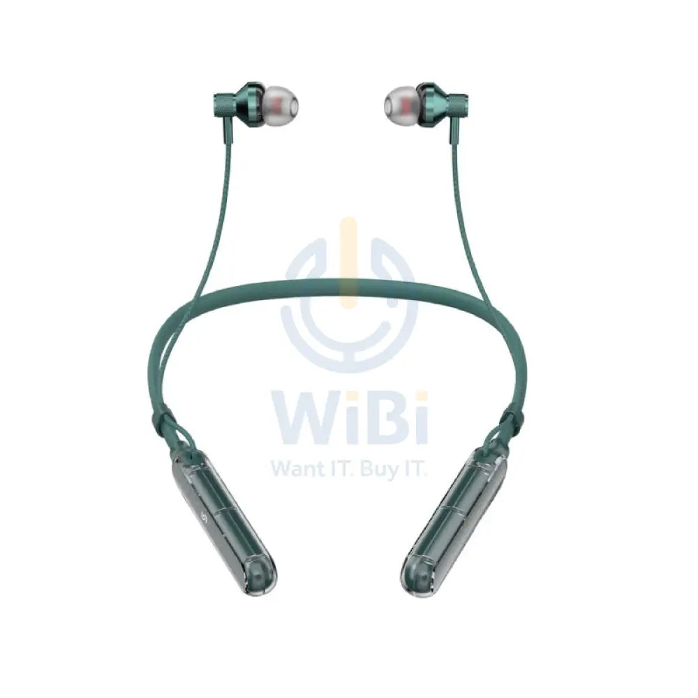 Porodo Soundtec SV Pro Neckband Earphone ENC - Green Accessories > Audio > Headphones