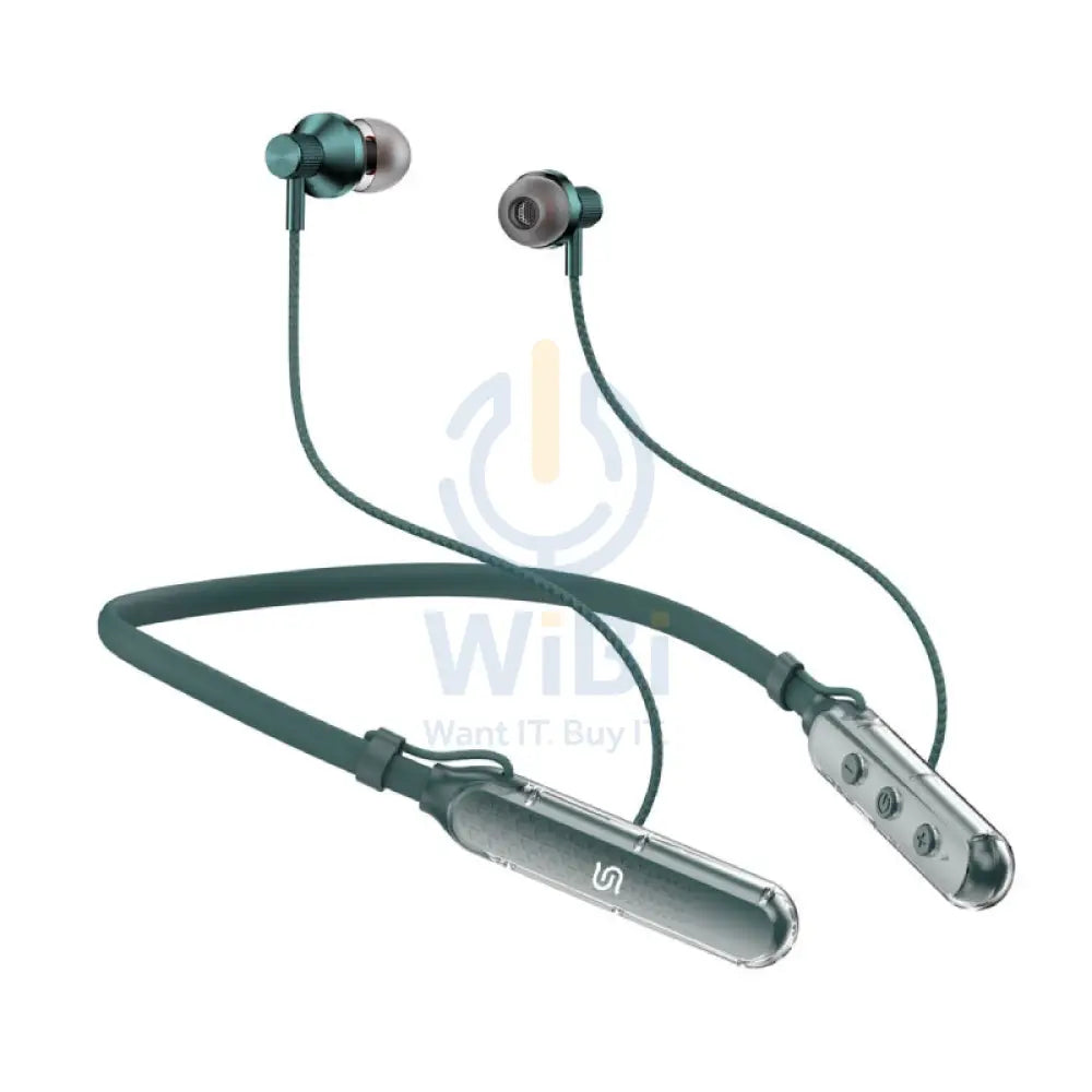Porodo Soundtec SV Pro Neckband Earphone ENC - Green Accessories > Audio > Headphones