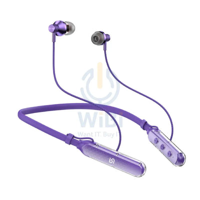 Porodo Soundtec SV Pro Neckband Earphone ENC - Purple Accessories > Audio > Headphones