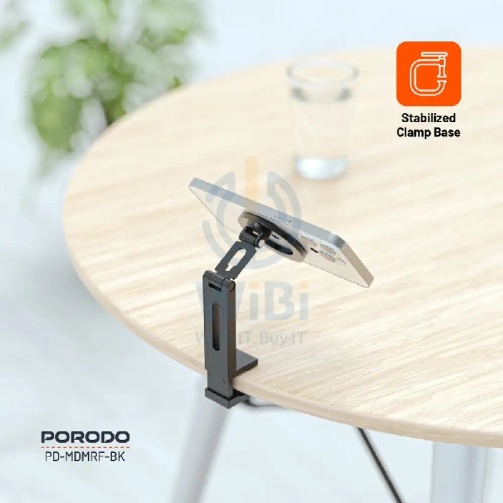 Porodo Special Purpose MagSafe Phone Mount - Black Accessories > Mobiles & Tablets > Mobiles > Mobile Holder / Stands