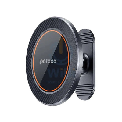 Porodo Stick-On MagSafe All-Purpose Smooth Swivel Phone Mount - Black Accessories > Mobiles & Tablets > Mobiles >