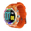 Porodo Transparent Cristallo AP Smartwatch - 260mAh / Orange Smart Watches