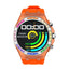 Porodo Transparent Cristallo AP Smartwatch - 260mAh / Orange Smart Watches