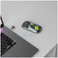 Porodo Transparent Mouse - Wireless / 1600 Dpi / 400mAh / USB-C / Black Accessories > Keyboard & Mouse