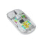 Porodo Transparent Mouse - Wireless / 1600 Dpi / 400mAh / USB-C / White Accessories > Keyboard & Mouse